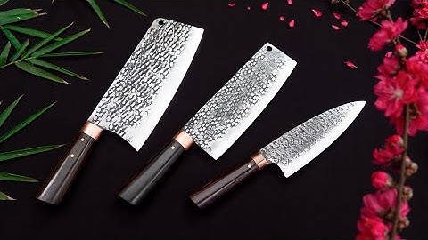 Bộ Dao Rèn Nhíp 3 Món N09TMDD. G03TMDD, N12TMDD , Hàng Chuẩn Của HTX Dao Phúc Sen