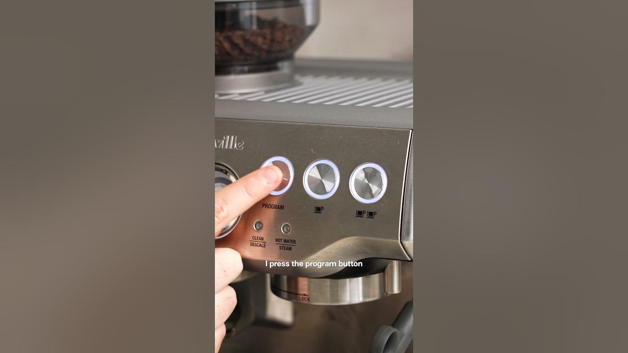 How to manually extract on a home espresso machine youtube