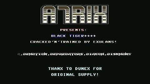 Atrix Intro 13 ! Commodore 64 (C64)