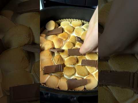 Быстрый десерт из маршмеллоу