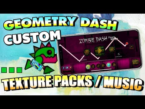 Get CUSTOM Geometry Dash Texture Packs / Music (NO JAILBREAK) iPhone, iPad, and iPod Touch - 2019