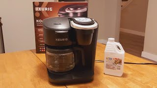 How To Descale Keurig KDuo Essentials With Vinegar