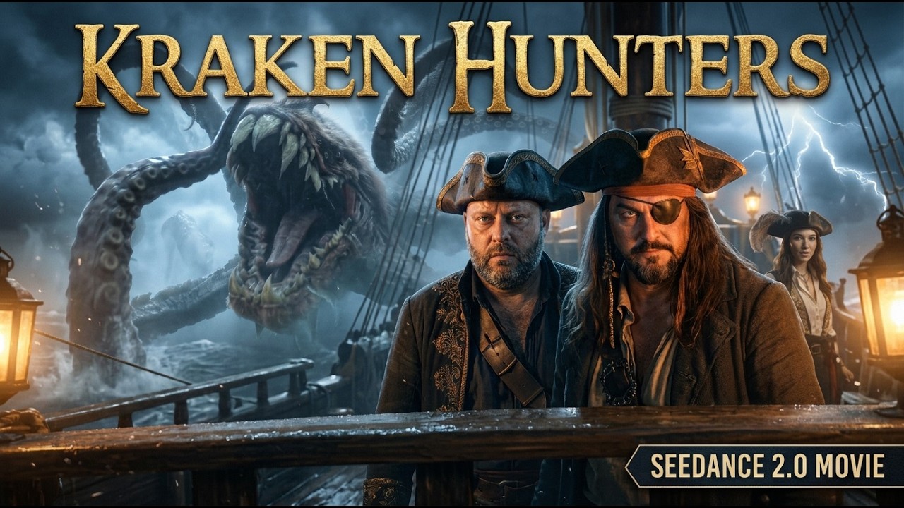 Karibi Kraken Kaland (2026) Seedance 2.0 short movie