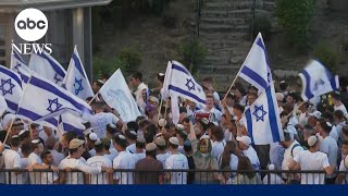 Israeli nationalists participate in controversial Jerusalem Day march