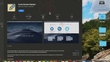 iLove Screen Marker App: Basic Overview [Mac App Store]