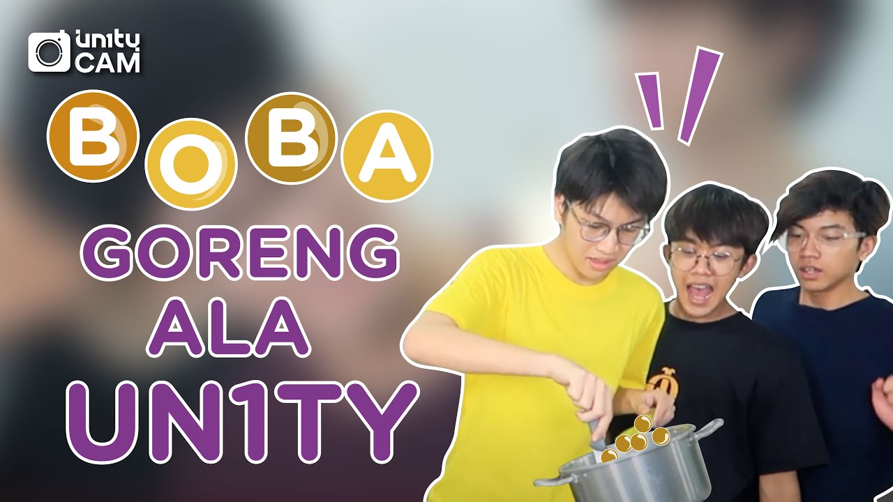 [Eng Sub] #UN1TYCam - Tutorial Bikin Boba Anti Gagal