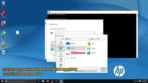 XEROX  PHASER 3160N How To Manually Install A Printer Using its IP Address NETWORK