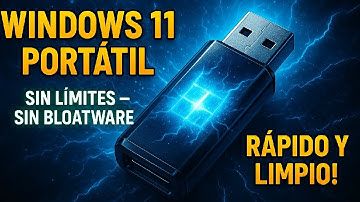 Microsoft NO QUIERE que sepas esto: Windows 11 PORTÁTIL en 30 seg 💥 SIN INSTALAR NADA