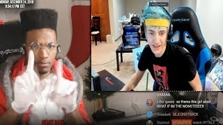 ETIKA REACTS TO NINJA ON BULLYING