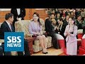 "존경하는 리설주 여사?"..45년 만에 독자 정치행보 '집중 조명' (풀영상) / SBS