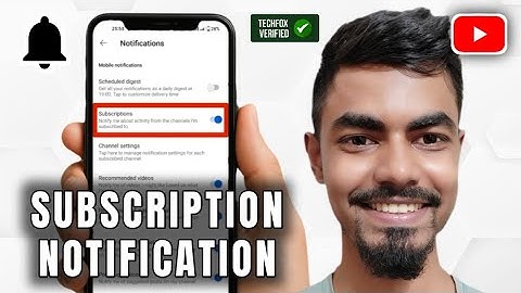 How to Turn Off or On Subscription Notifications of Your Channel on YouTube - Complete Guide