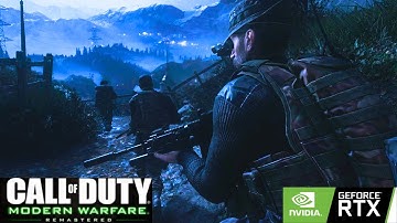 Call of Duty 4: Modern Warfare Remastered -  BlackOut  Walkthrough (No Commentary; 120 Hz)