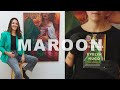 my painting of maroon | Evelyn and Celia 🍷 | voiceover art process