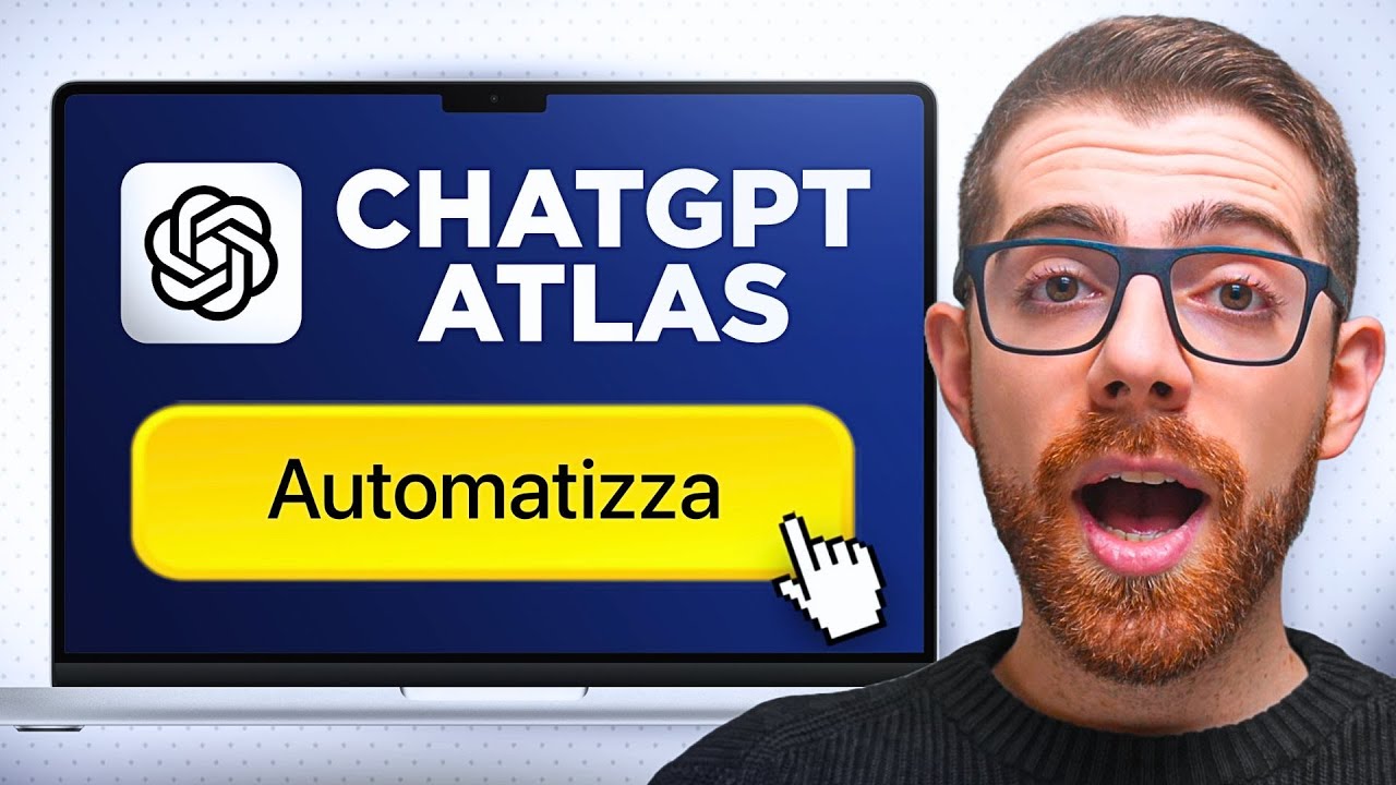 Il NUOVO ChatGPT Atlas spiegato con 5 esempi REALI (Browser AI)