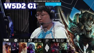 TSM vs C9 | Week 5 Day 2 S13 LCS Spring 2023 | Cloud 9 vs TSM W5D2 Full Game