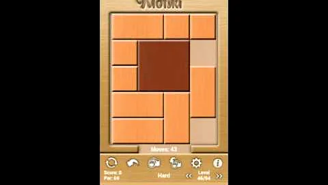 Klotski Hard Level 46/94 par solution