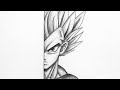 How to draw Goku easy using just a pencil step-by-step #drawing #art #challenge