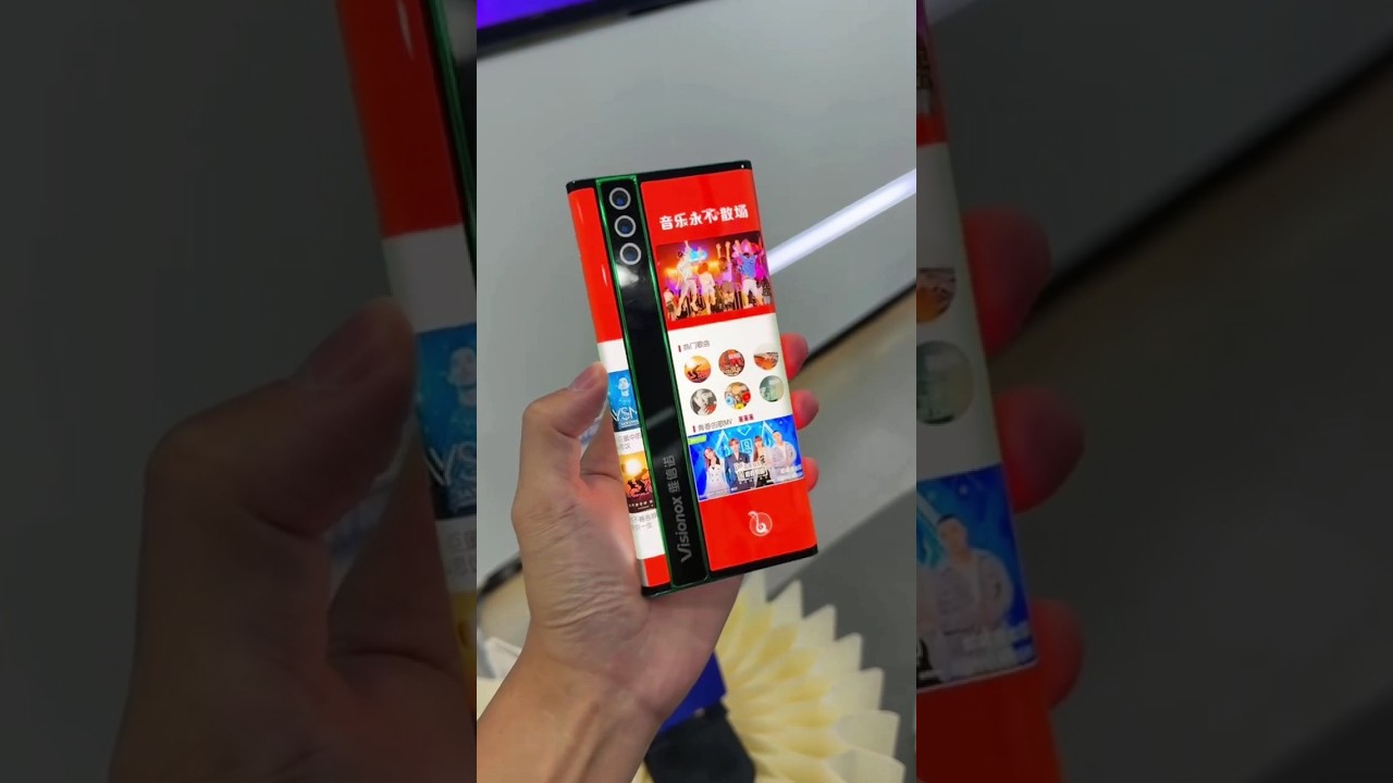 Visionox Phone : Full Screen Amoled Display 😍