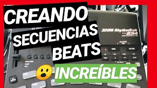 Zoom Rt 234 Creando Secuencias Loops Pistasmaking Beatas