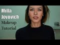 Milla Jovovich Makeup Transformation Tutorial |How to look like Alice in Resident Evil 2023 YesSheen