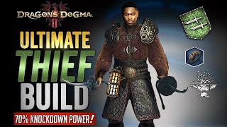 Dragon's Dogma 2 - Thief Build with the Knockdown Power of a Warrior! (Best Skills &amp; Weapon)