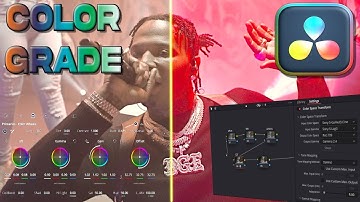 Color Grading Music Videos Davinci Resolve Tutorial
