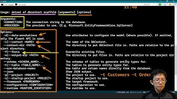 Learn From Home - EP 6 - EF Core Database First