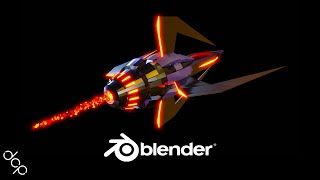 Blender 2.8 Tutorial - Sci Fi Space Ship Animation - Part 1