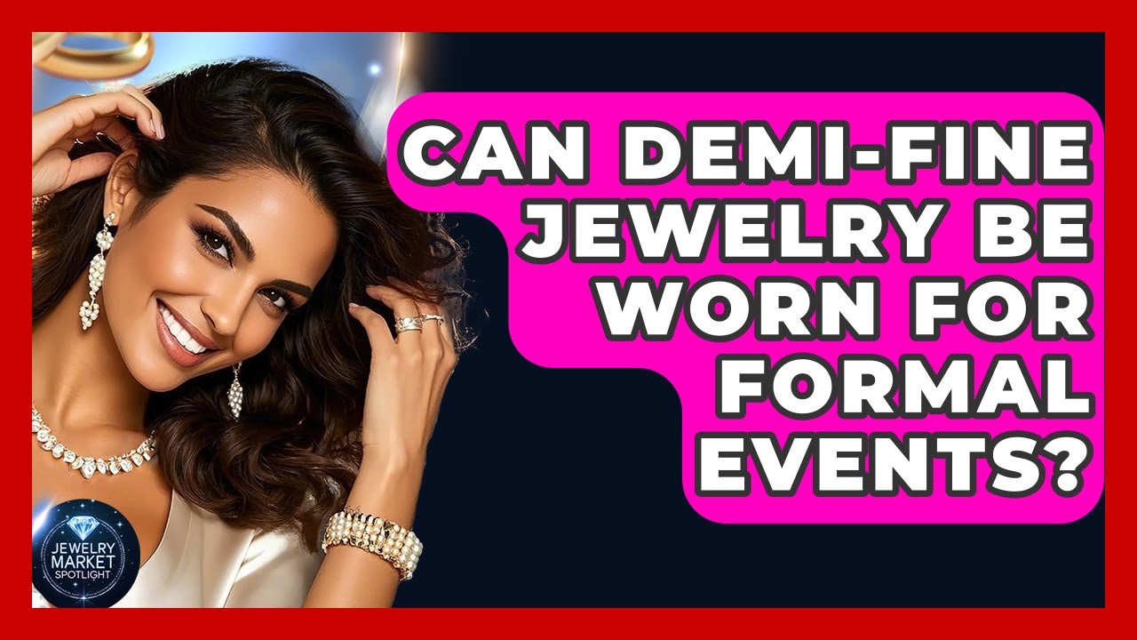 Can Demi-fine Jewelry Be Worn For Formal Events? - Jewelry Market Spotlight
