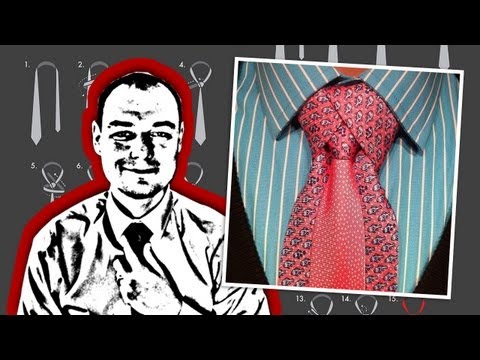 How to Tie a Necktie Merovingian or Ediety Knot