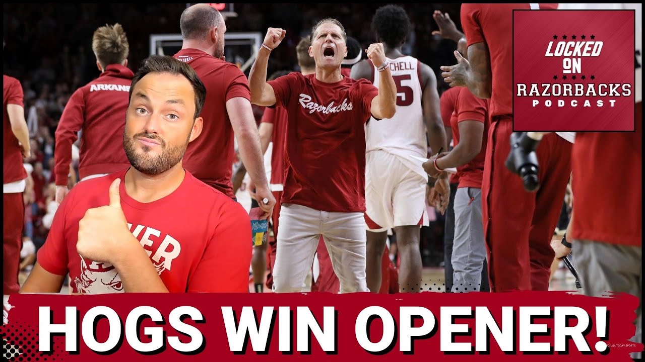 Arkansas Looks Impressive In Season Opening Win - YouTube