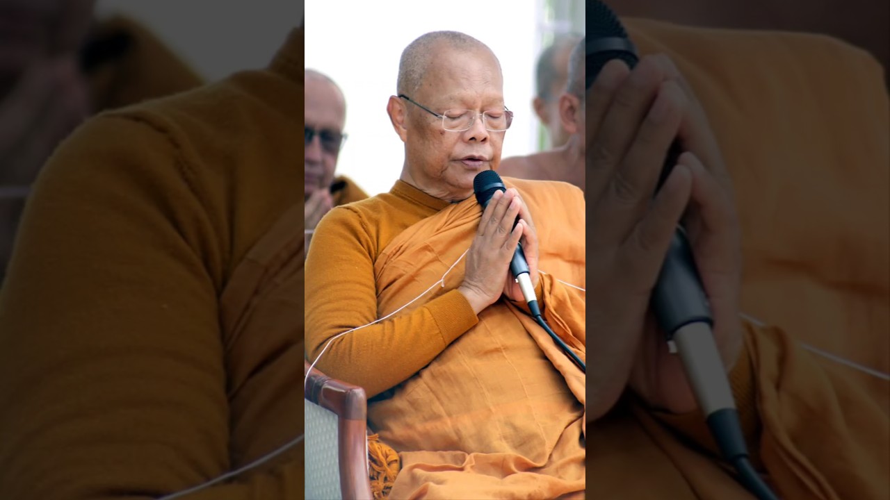 Ajahn Anan Speaks English at Dhammagiri Stupa Ceremony #stupa #buddhism #buddhistmonks