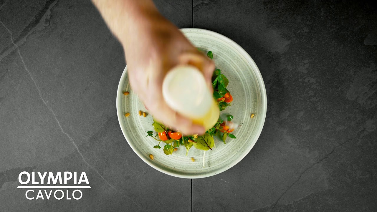 Olympia Cavolo Spring Green Flat Round Plate 270mm (FB564)