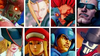 Street Fighter V: All CrossOver Costume Trailer Compilations