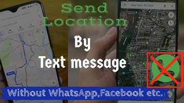 How to send your GPS location via SMS in Android | Tech Tips:Amit