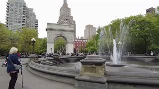 Washington Square Park, New York....  in 90 seconds