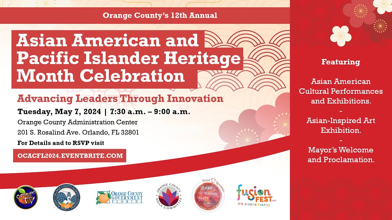 Asian American and Pacific Islander Heritage Month Celebration | May 7 ...