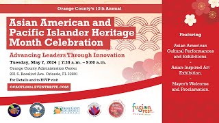 Asian American and Pacific Islander Heritage Month Celebration | May 7, 2024