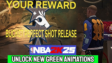 How to Unlock New Green Release Animations in NBA 2k25