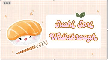 Sushi Sort Level 49 Walkthrough solution answer 攻略