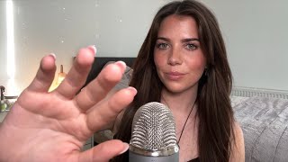 ASMR Mouth Sounds and Hand Movements *Super Tingly*