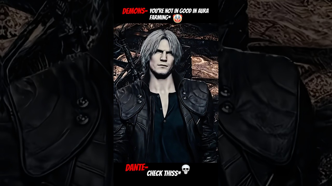 Devil May Cry😈|⚔️OP Moment of Dante Aura 99% people Miss It 