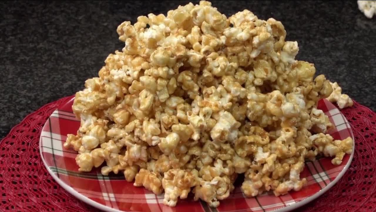 Mom's Chewie Caramel Popcorn recipe YouTube