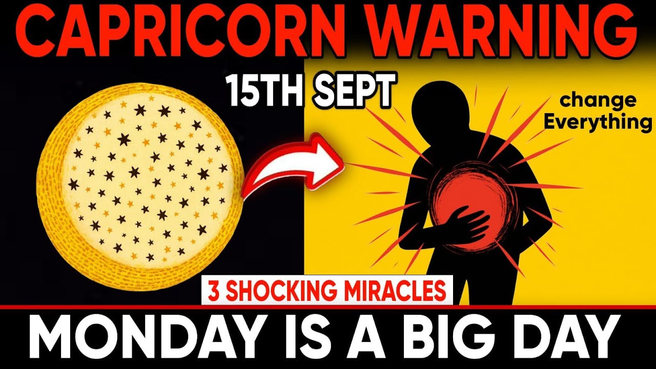 Capricorn ♑ September 15, 2025 🌌✨ 3 Shocking Miracles That Will Change Your Life Forever! 🔮🔥