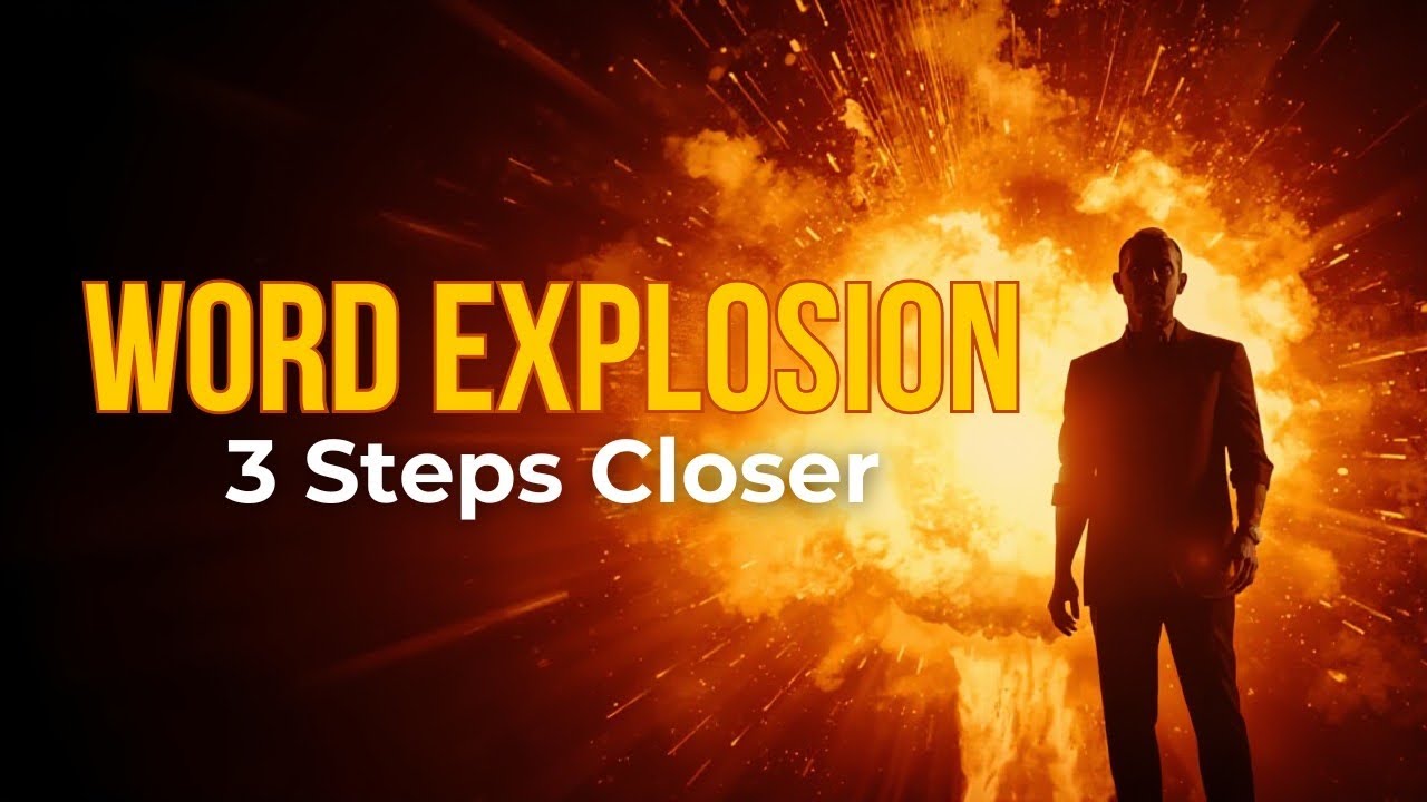 Three Steps Closer To Jesus | Step Number 2 Word Explosion 