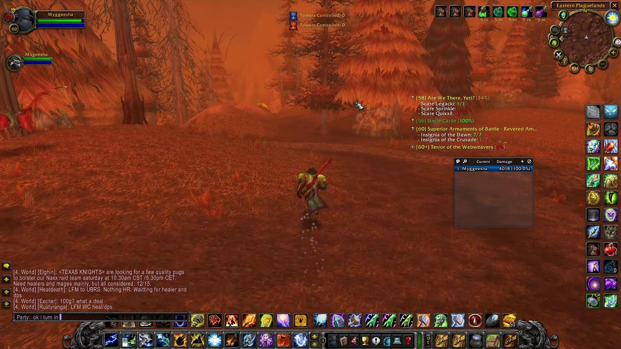 AQ 20 - Turtle WoW - Shaman Gameplay #1 SpeLL ClicKeR