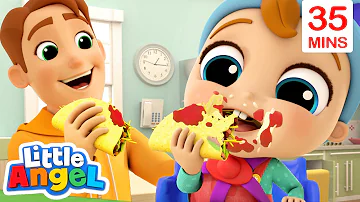 Mealtime Song + More Little Angel Kids Songs & Nursery Rhymes