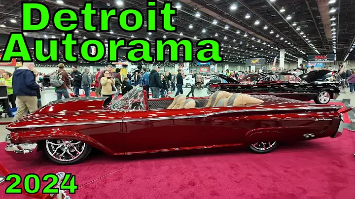 DETROIT AUTORAMA 2024 Car Show Walk through see the Top Cars, Trucks and Motorcycles