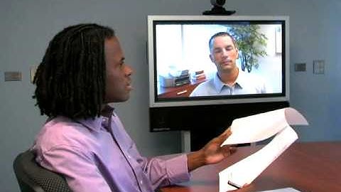 Cisco (TANDBERG) 3000 MXP Videoconferencing in Use