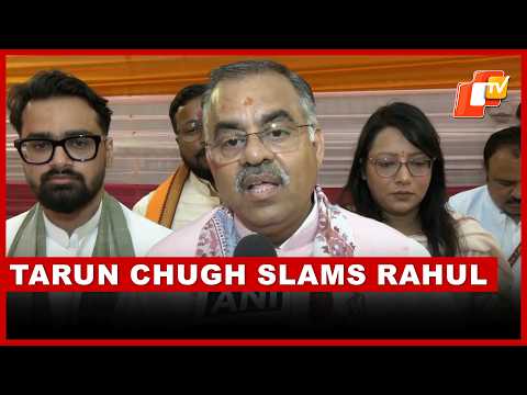 BJP MP Tarun Chugh Slams Rahul Gandhi Over ECI Clarification